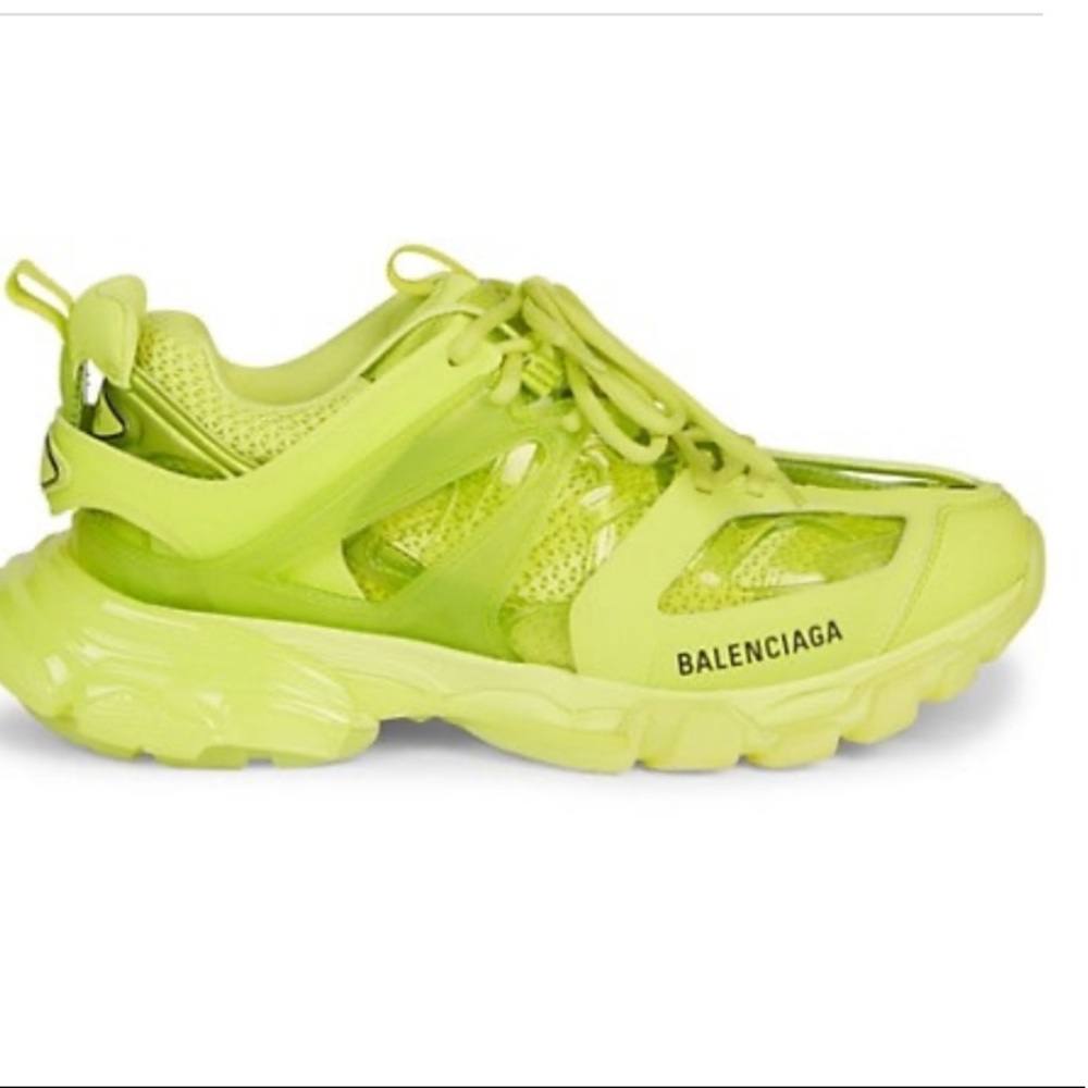 Neon green balenciaga tennis size 41
